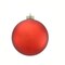 150mm Matte Red Shatterproof Christmas Ornament Ball-XH100724